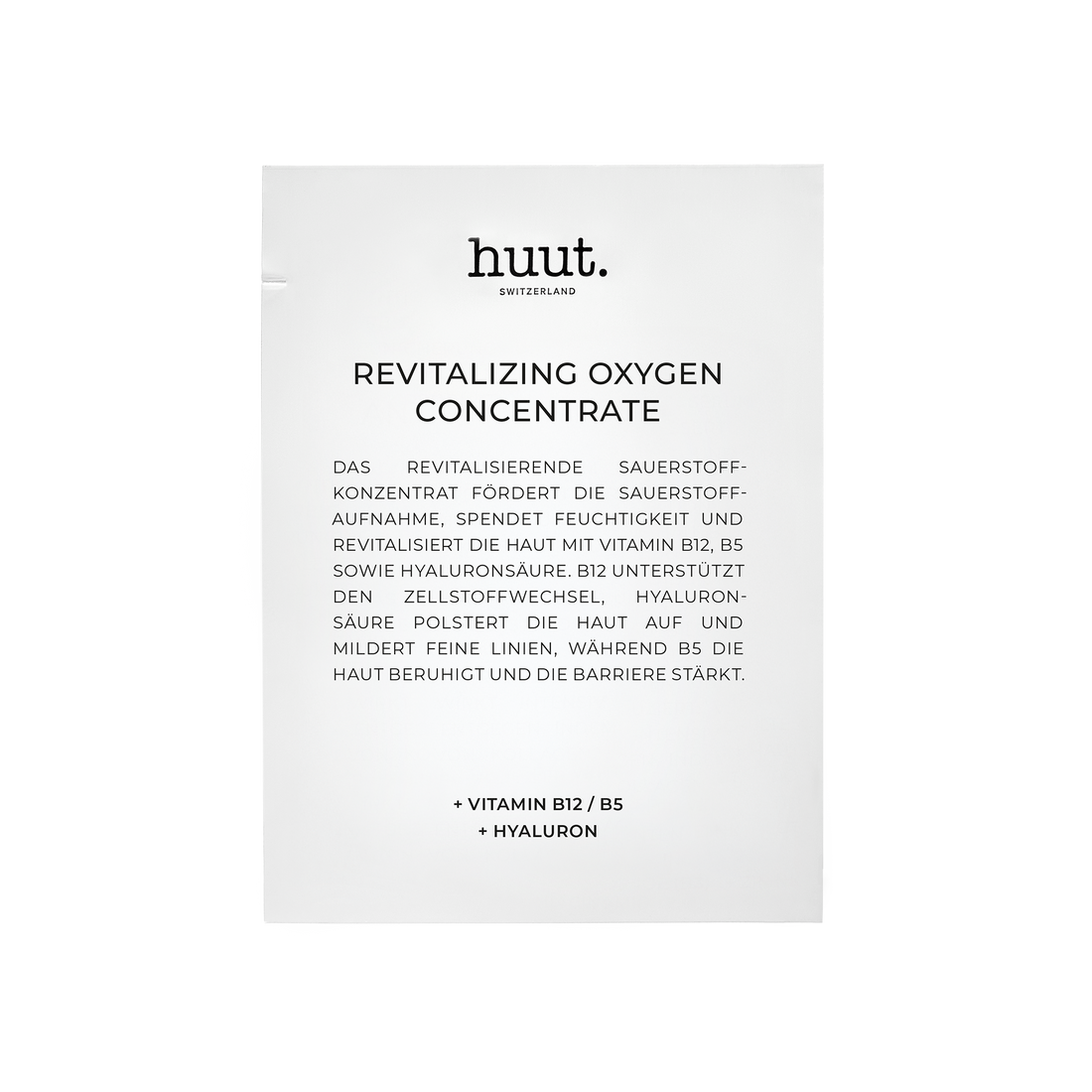 REVITALIZING OXYGEN CONCENTRATE (Sachet)
